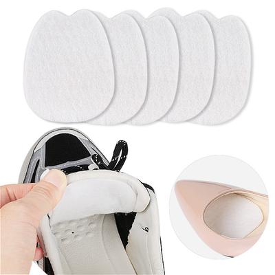 Cuscinetti per la lingua per le scarpe Protezione dal dolore al piede Adesivo autoadesivo anti-usura Solette ammortizzanti per l'avampiede Toppe per la riduzione delle dimensioni delle scarpe