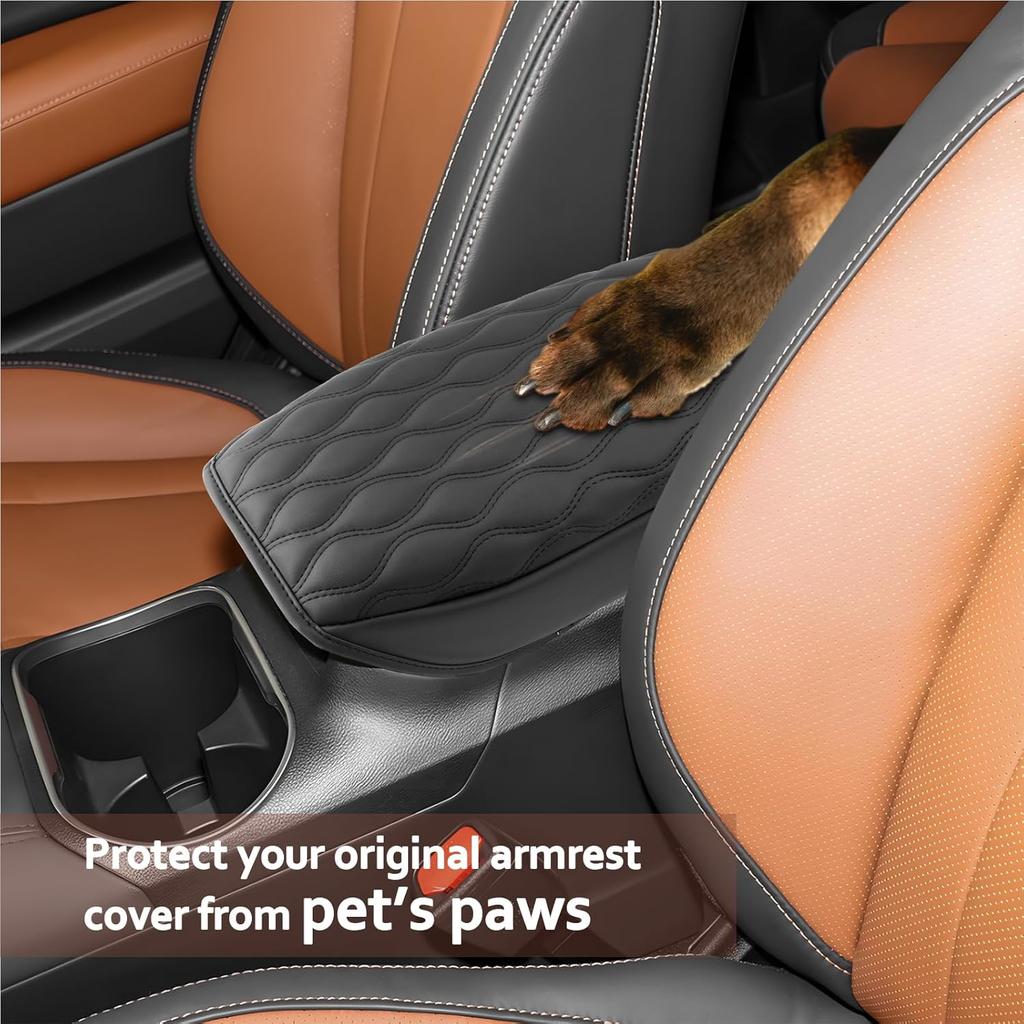 SKTU For 2025 Subaru Outback Accessories Center Console Cover For -2025 Subaru Outback/Legacy Armrest Cover Outback Wilderness Armrest Pad Subaru