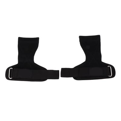 Pull Up Deadlift Straps Assist Wrist Padded Workout Power Lifting Weightlifting Gym Gloves