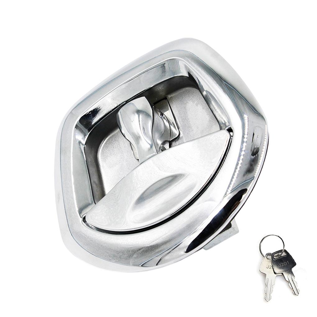 Metal Whale Tail Lock T-style Lock Cargo With Confidence Trucks And More Made Of High-quality Material Chrome Handle Black