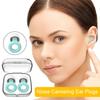 1 Pair Noise Canceling Ear Plugs with Ear Tips Soft Ergonomic Hearing Protection Swimming Study Sleeping Earplugs Traveling Use