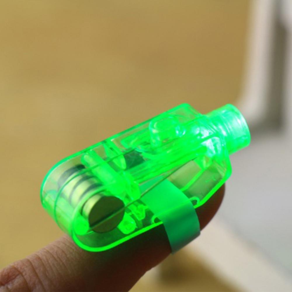 100Pcs LED Finger Lights Flashing Rings Toys Glow In The Dark Wedding Party On/off Switch LED Glow Rings Concert Party Kids Gift