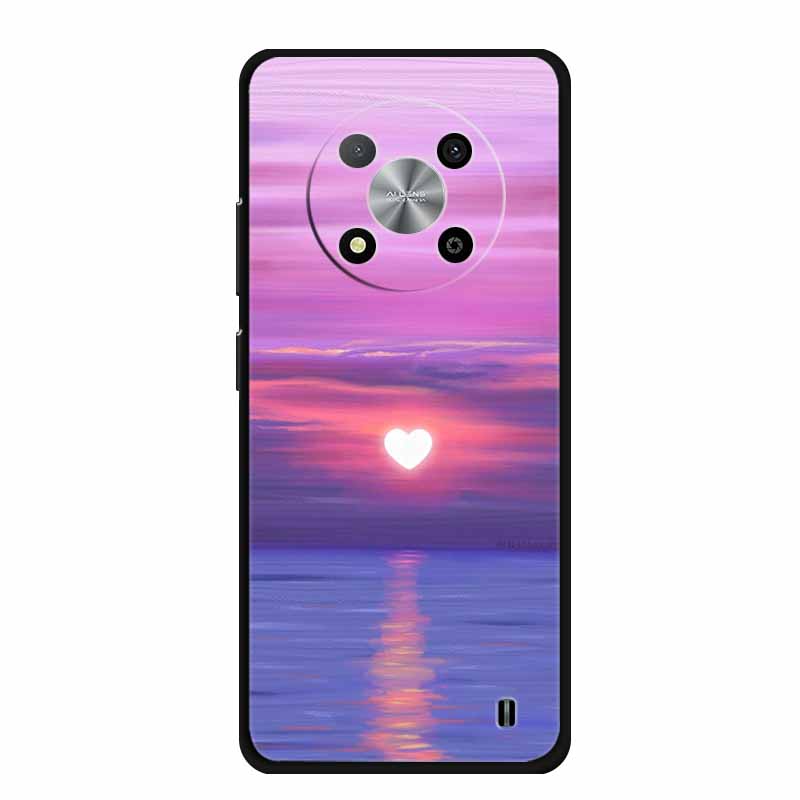 Custodia Per ZTE Blade A73 5G Lusso Morbido Silicone TPU Copri Telefono Per ZTE Blade A73 5G 7160N Cartoon Fiori Protettivi Nuovi Fundas