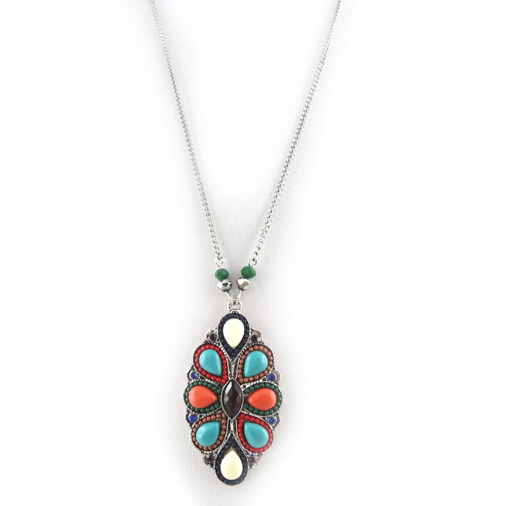 Les Trésors De Lily [N0800] - Multicolor 'Altai' Designer Necklace