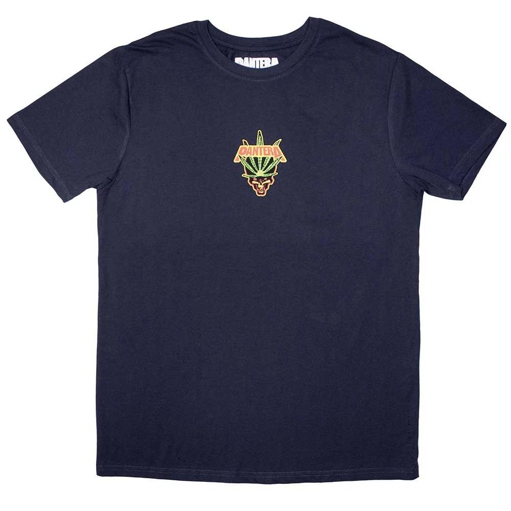 Pantera Mini Leaf Skull Licensed Tshirt Unisexs L