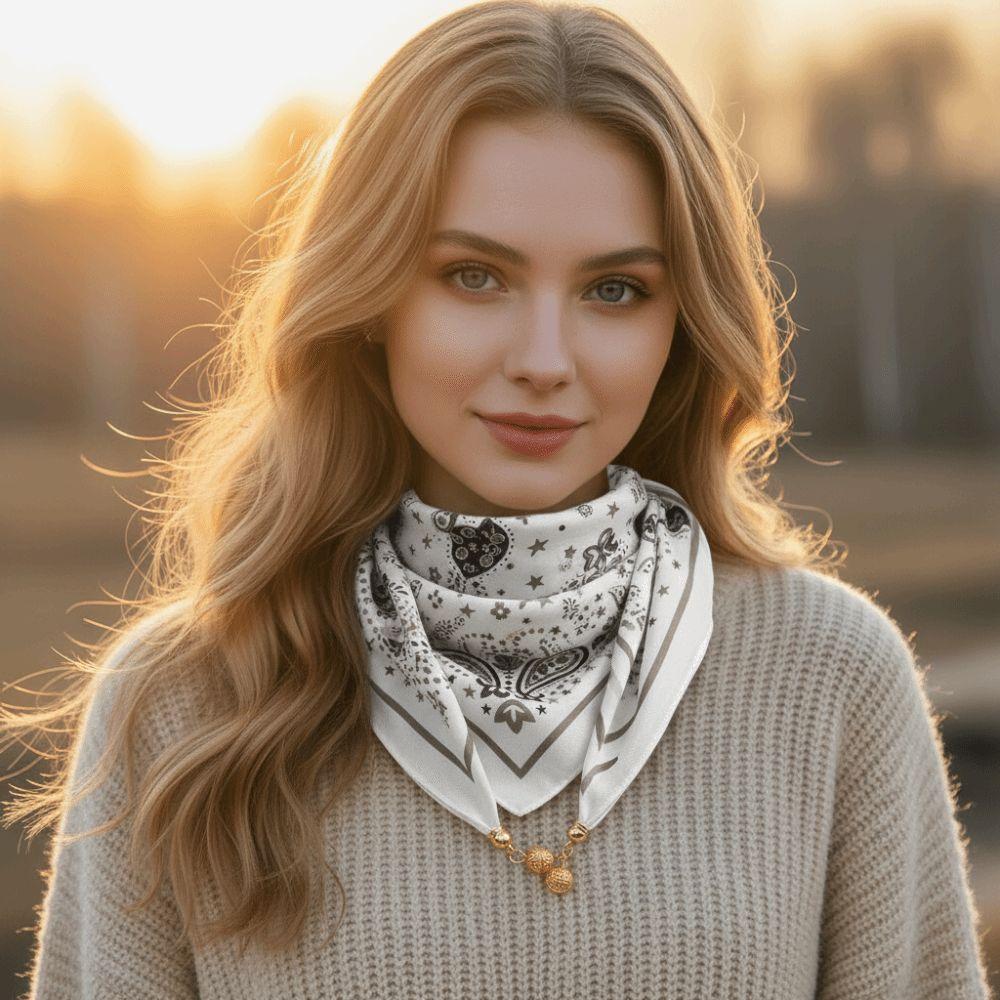 65x65cm Square Scarf Soft Cotton Waist Scarf Neck Protection Women Neckerchief Women Fashion