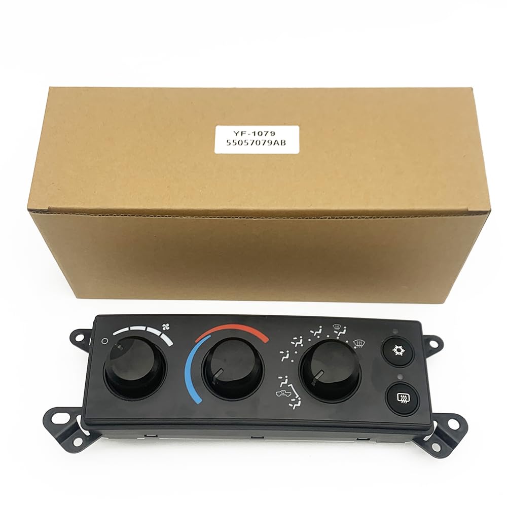 A/C Heater Climate Control Fit for 2008-2010 Dodge Ram 3500,4500,5500& Dodge Dakota 2008-2011, 2008 Ram 1500,OE 55057079AB 55057079AA P55056569AC