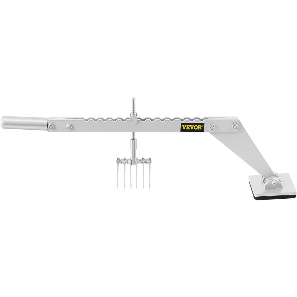 VEVOR Dent Pull Lever Bar 6 Claw Hook Portable Dent Pull Bar Aluminum Alloy Dent Puller Single Leg Lifter for Car Dent Repairing