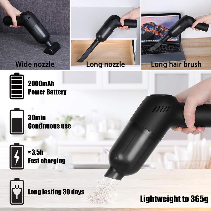 Car Vacuum Cleaner 8000PA 120W High Power Vacuum Cleaner Lightweight Wireless Car Cleaning Kit For Car / Home / Office | Vacuum