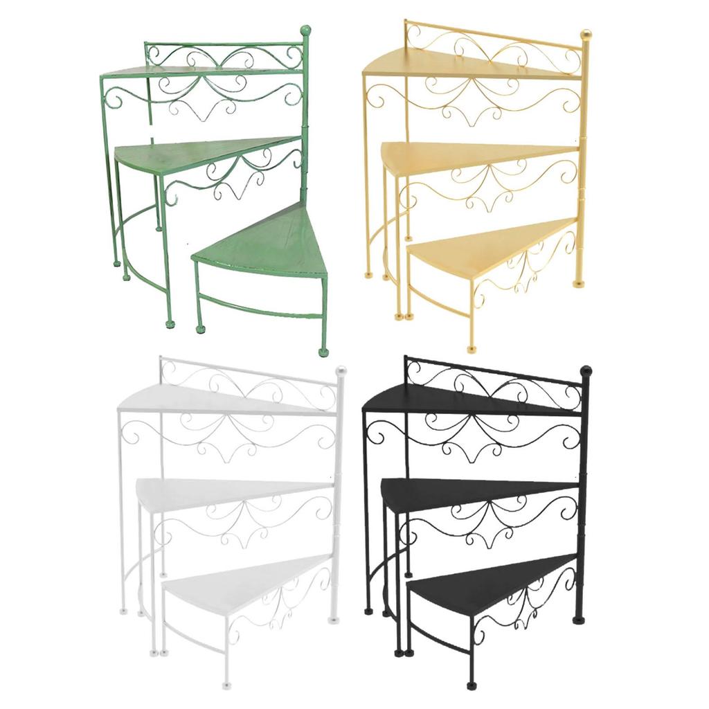 Mehrschichtiger Blumenständer Moderner Lagerregal, Blumenregal Pflanzenregale für Wohnzimmer Innen Außen Ecke