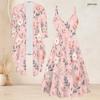 Women Plus Size Two Piece Outfit Long Sleeve Open Front Jacket Cami Maxi Dress