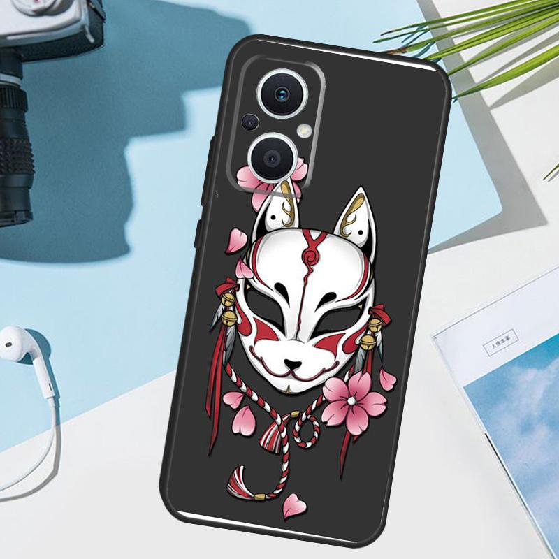 Japanese Style Fox Cover For OPPO Reno 14 F 13 12 11 10 Pro 11F 12F 13F 7 8 Lite OPPO Find X9 X8 X6 X5 Pro Case
