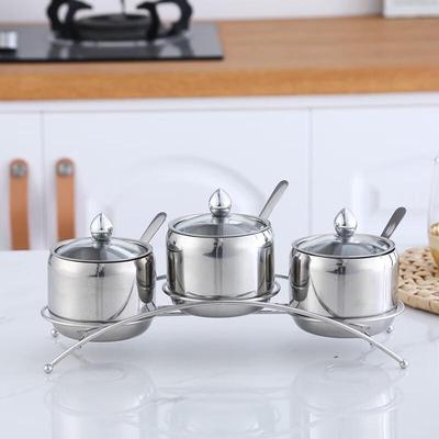 304 Stainless Steel Seasoning Jar Set