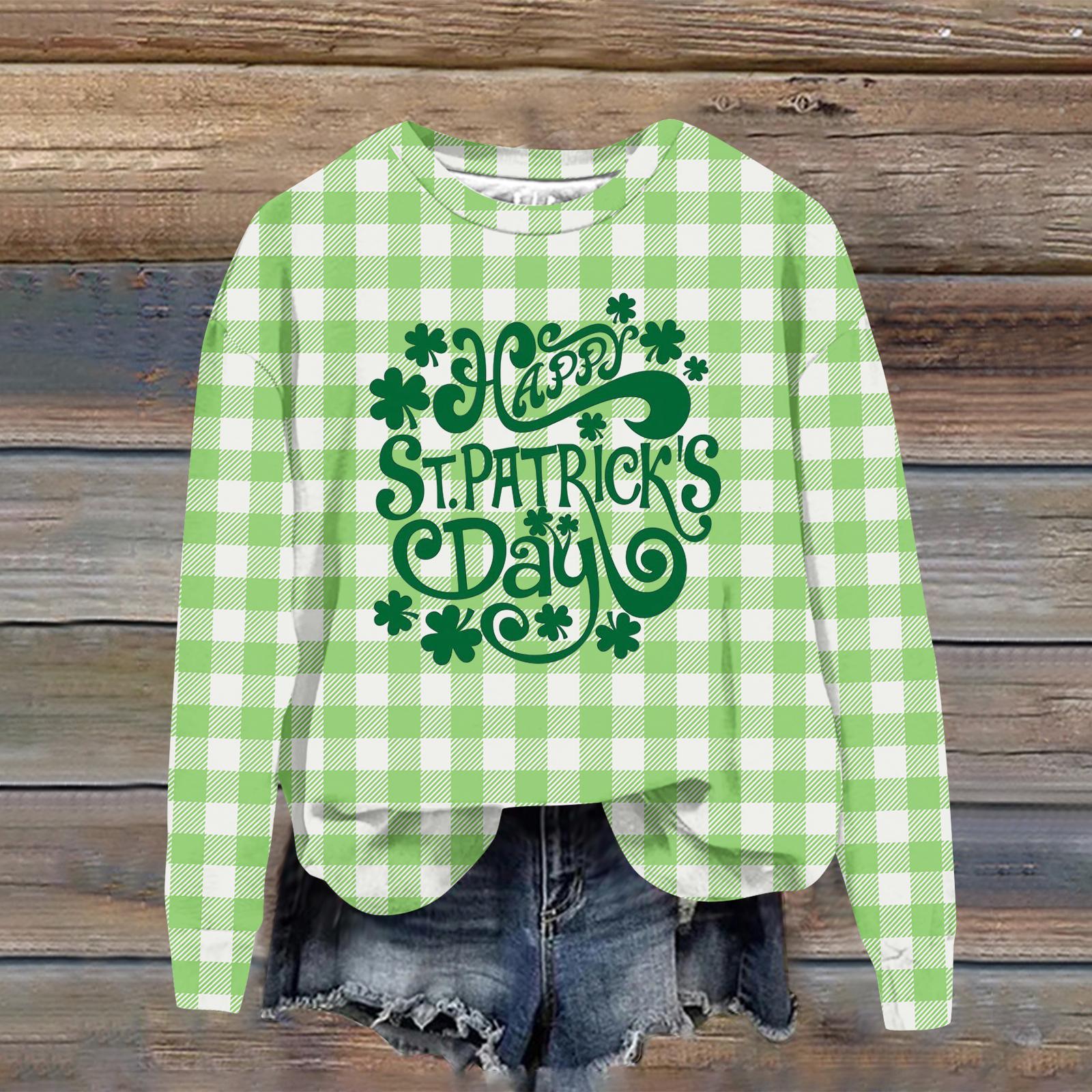 Женская модная повседневная толстовка с длинным рукавом, свободного кроя, с принтом XL светло-зеленый