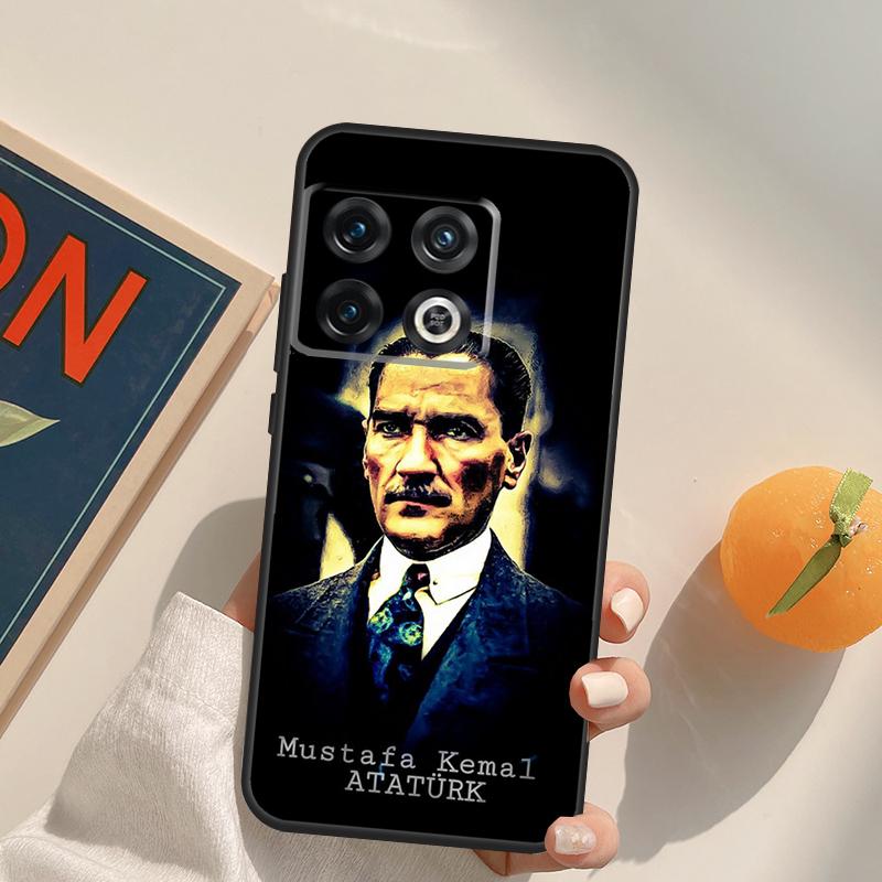 Turkey Mustafa Kemal Ataturk Case For OnePlus 15 13 12 11 13R 12R 10T 8T 13T OnePlus Nord 5 CE 3 2 4 Lite N20 N30 Cover
