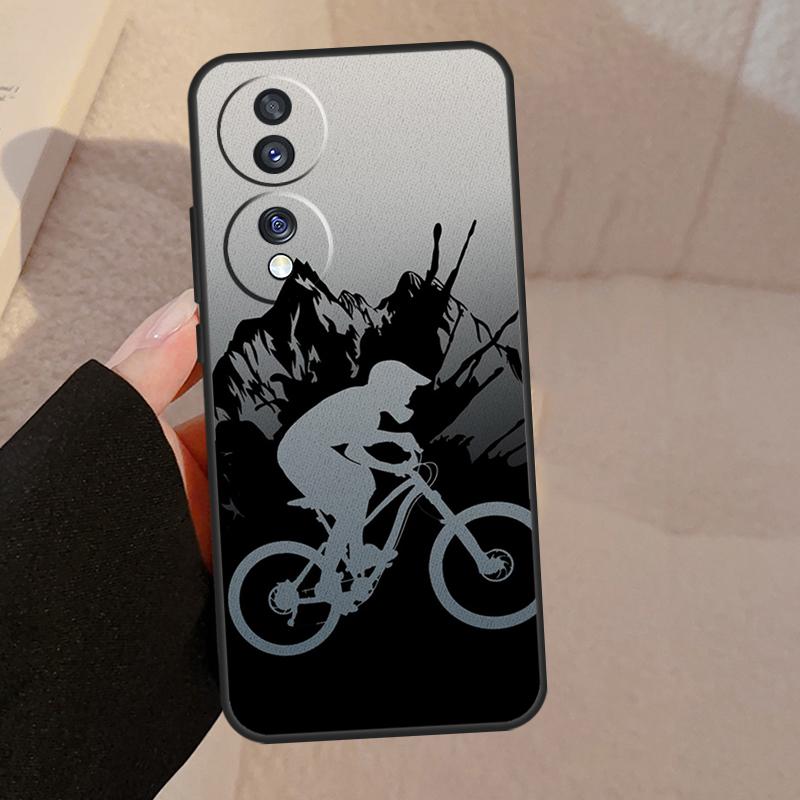 Cycling Bike Case For Honor X9b X9a X8a X7a X6a X6 X7 X8 X9 8X 9X Honor Magic 5 Pro 50 70 90 Lite Cover