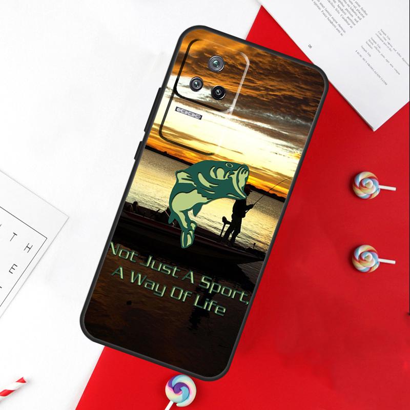 Hunter Man Fishing Dog Cover For Xiaomi 15 Ultra 13 14 11T 12T 13T 14T Pro POCO X7 Pro X3 X5 X6 M6 F5 F6 Pro Case