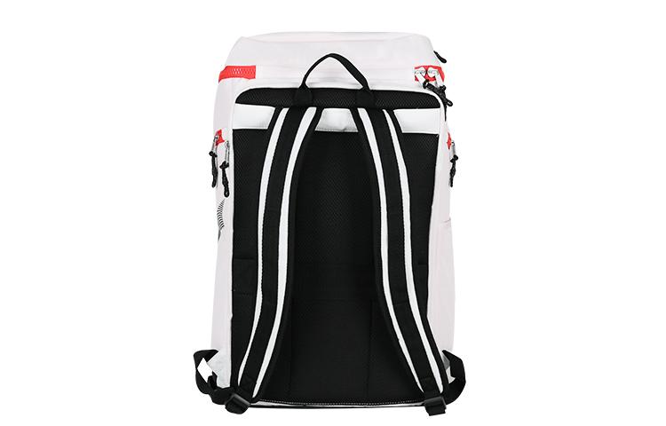 Li Ning Professional Basketball Collection Polyester Backpack Unisex White ABSU031-2