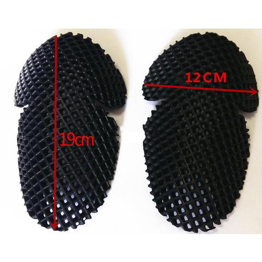 Motorcycle Body Protector Pad Kit Knee Elbow Shoulder Protection 7 Piece Set