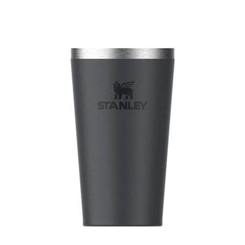 

STANLEY Stacking Vacuum Pint, 0.47L Stainless Steel, Tumbler, 470ml Cup, Insulated Water Bottle, Outdoor Use, 10-02282, Black 2.0