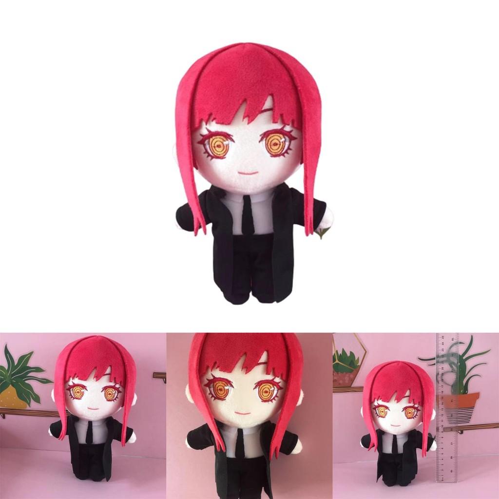 Male And Female Makima Plush Doll From Animation Chainsaw Man Series