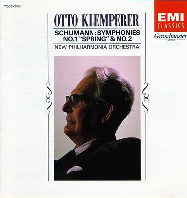 CD NEW PHILHARMONIA ORCHESTRA  Schumann Symphony No. 1 Spring No TOCE3061  1996 Japan ObiClassical Used