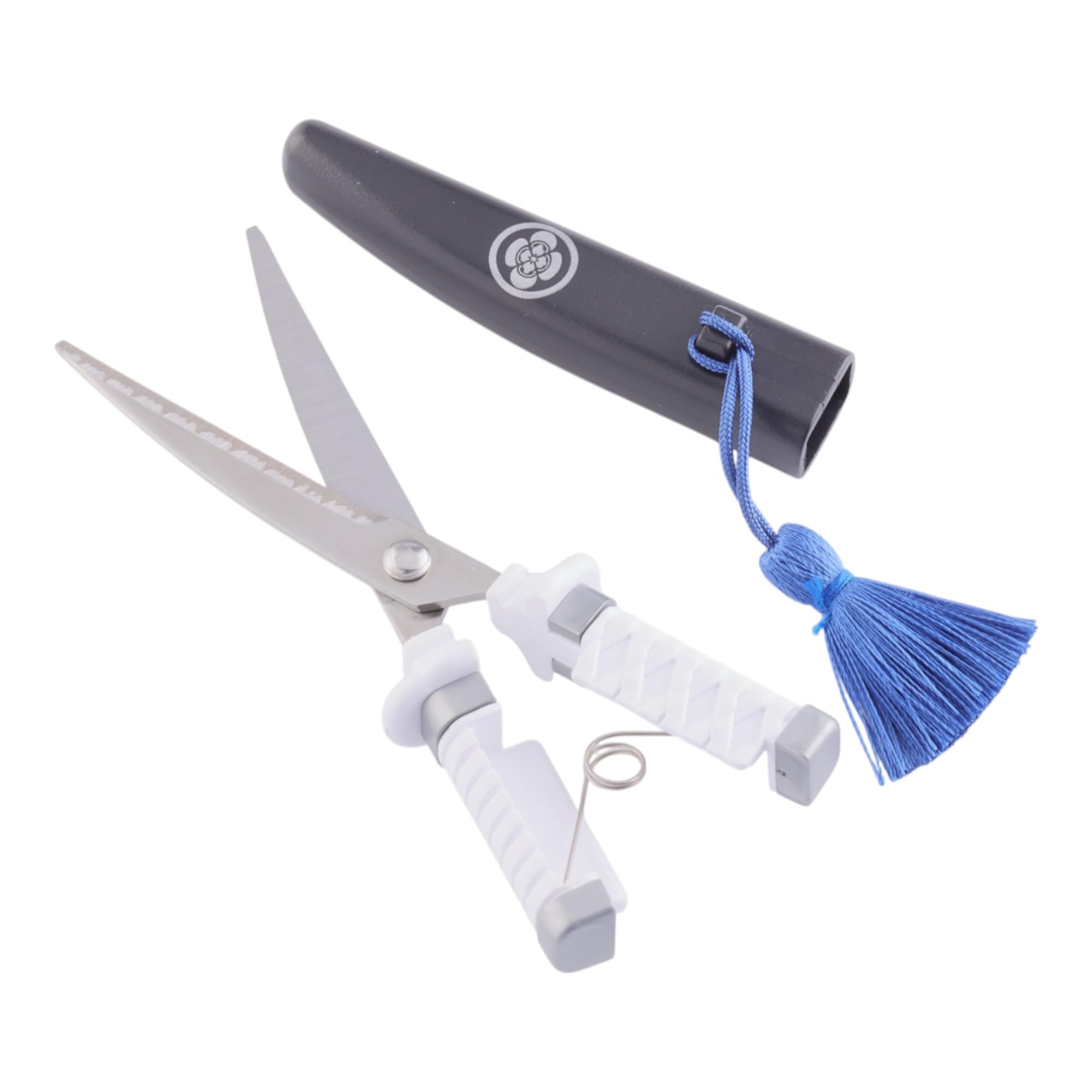 

Nikken Cutlery Omamori Katana Scissors Okita Souji Model White MS-15SJ белый