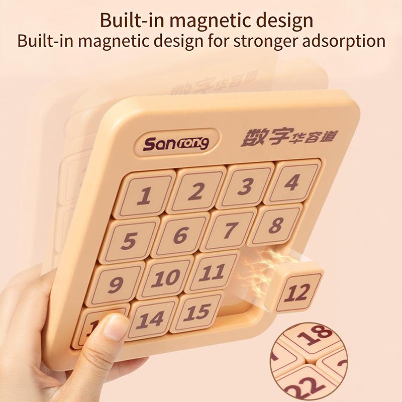 Children'S Digital Huarong Road Math Educational Toys Logic Thinking Training Toys For School Students