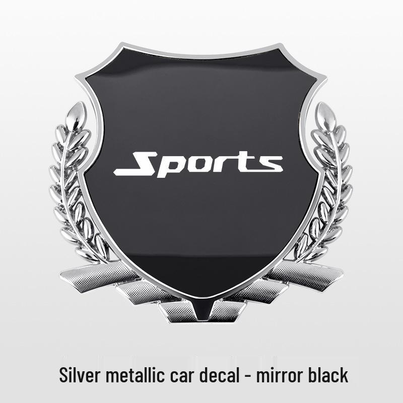 Metall-Weizenähren-Seitenemblem-Aufkleber für ix35, Mingtu, Shengda, Elantra, Fiesta, Yue Dong und Yue Na Autos