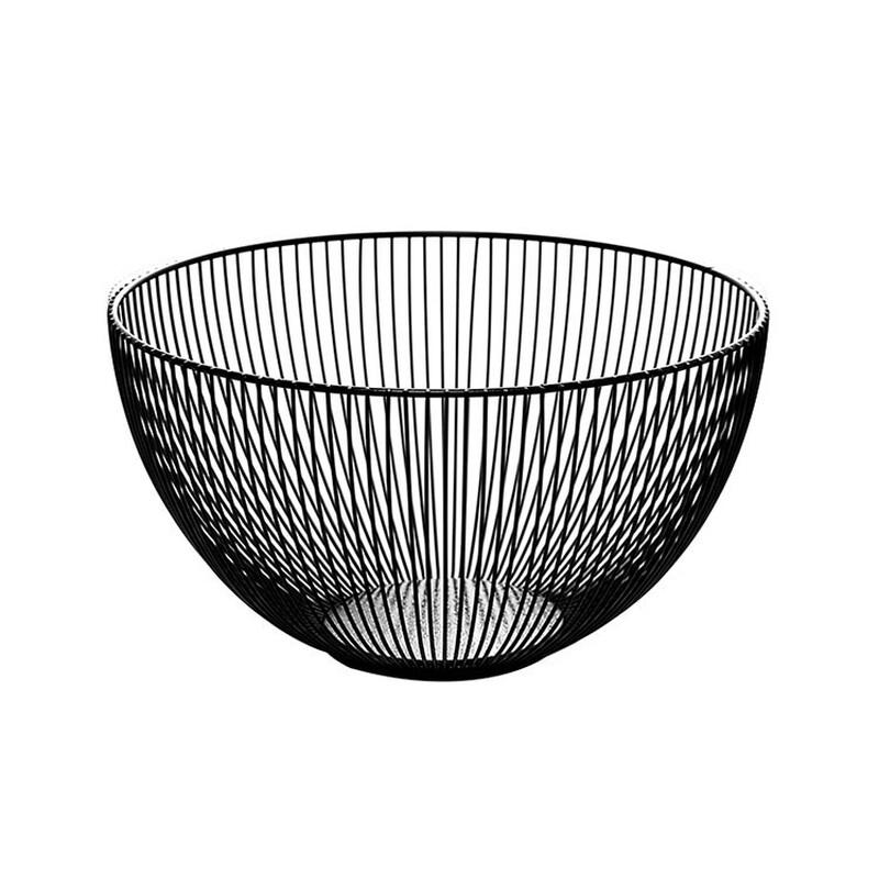 Large Modern Iron Art Fruit Basket