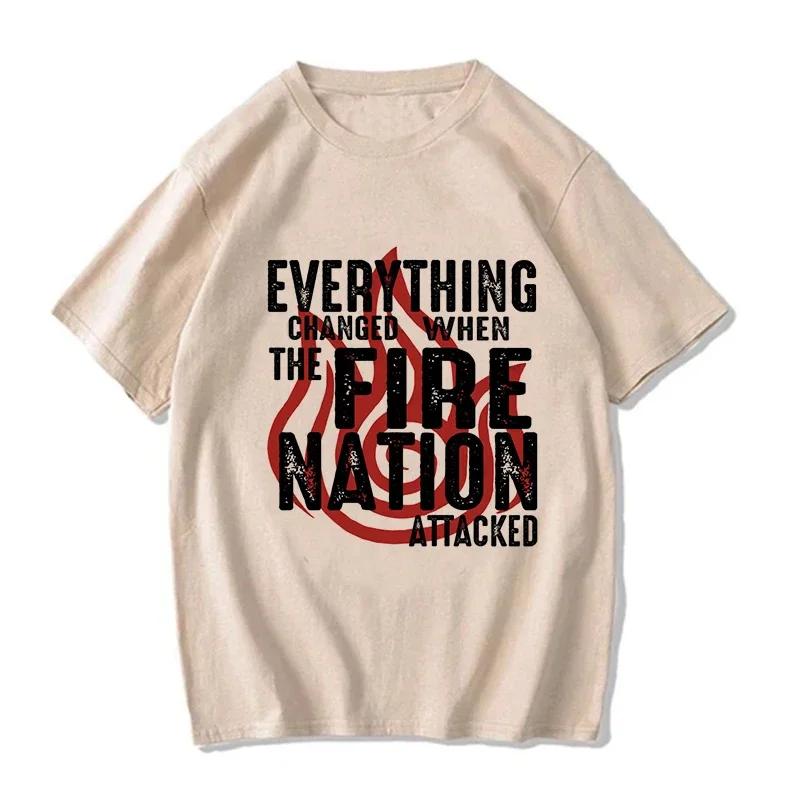 Avatar The Last Airbender Tee Shirt Appa Yip Harajuku EU Size Tshirt Fashion Mange T-shirt Y2k Streetwear Hip Hop Vintage Tops