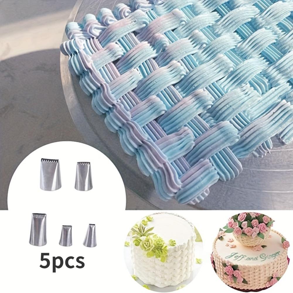 Russian Pastry Nozzles Set Stainless Steel Ball Pastry Nozzles Icing Piping Nozzle Tips Confectionery Cake Decoration Tools