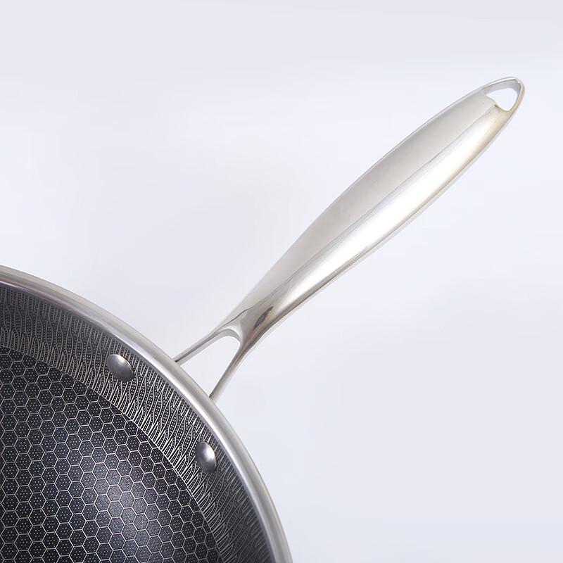 San Jiao Long Xi Nuan 32cm Honeycomb Non-Stick Wok