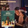 Calendar de Advent pentru câini 2025-24 buc. Ornamente 2D festive cu rase - Calendar de Advent pentru animale de companie cu ornamente reutilizabile, Idee pentru iubitorii de câini
