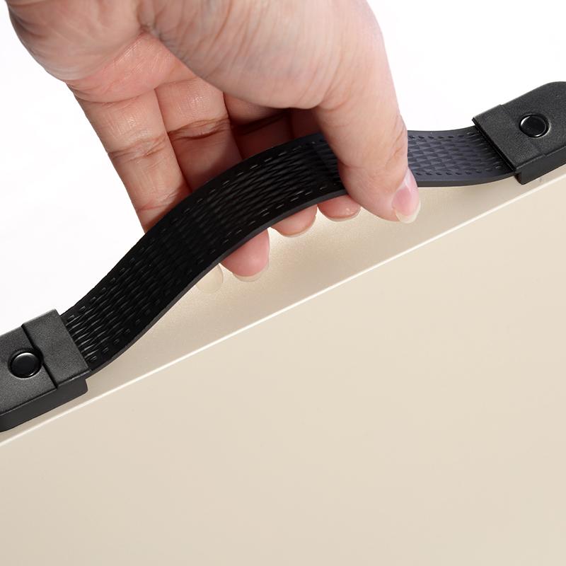 MoeTron Square Folder 50*50cm Drawing Portfolio Booklet Diamond Painting 40*40 Square Portafolio With Plastic Sleeves