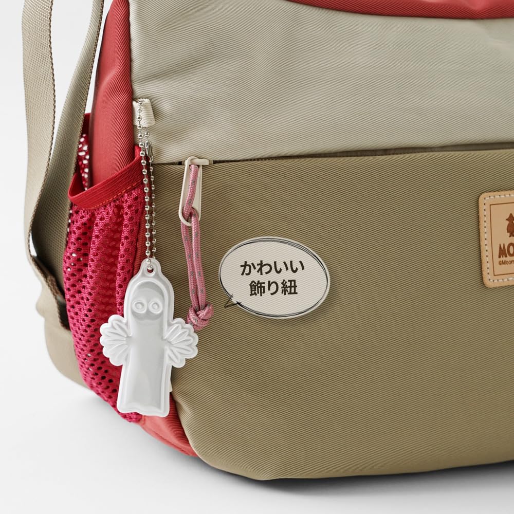 Authentic Shoulder Outdoor Lightweight [Moomin] [Official Product] Women's Bag, Style, Water-Repellent, Two-Tone RMNL-03