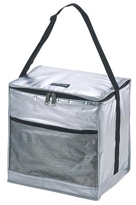 Captain Stag Kühltasche Delice Silber Soft Cooler [Fassungsvermögen 30L/Faltbar] UE-501