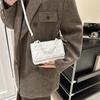 Casual personalized bag women's new trend fashion shoulder bag simple small square bag messenger bag