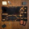 Lava Crack Hell Style Gaming Mouse Pad Playmat 24"X14" MTG TCG Office Desk Mat for Work Game PC Laptop Rug Carpet MousePad