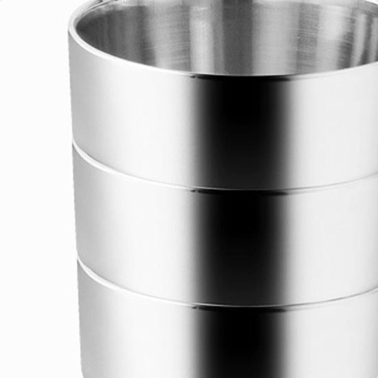 Tasses en acier inoxydable de petite taille, faciles à transporter, bouteilles d'eau en acier inoxydable de style européen pour cadeau