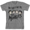 Vintage The Monkees Music Tour Cotton Sport Grey Full Size Unisex T Shirt Unisex T-Shirt