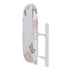 Foldable Space Saving Mini Ironing Board Home Travel Sleeve Cuffs Collars Handling Table(Peony)