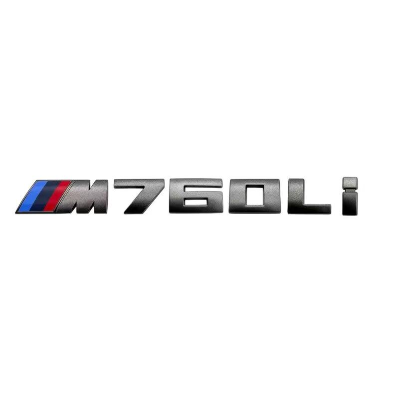 5,5 cm för M-logotyp ny grå ABS-dekal bakluckemärke för BMW M330i M340i M430i M440i M530i M540i M550i dekorationstillbehör.