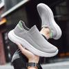 Fashion Men's Shoes Summer Fashion Soft Sole Mesh Comfortable Breathable Wedge Heels Comfortable Lightweight Flat Slippers Sneaker Men a