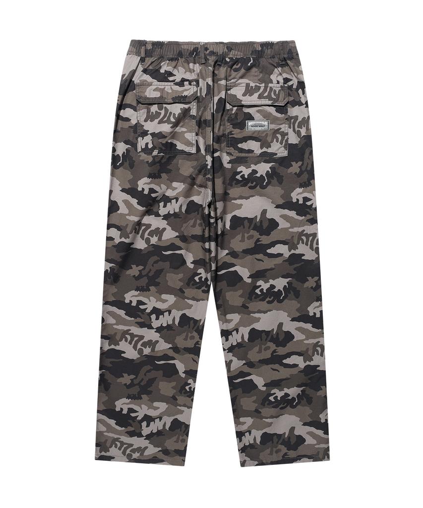 WACKY WILLY Straight Cotton Fatigue Banding Pants Pattern