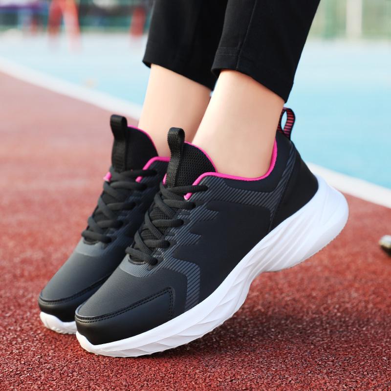 Autumn Winter Women's Lightweight Running Shoes Students Girl's Tennis Sports Sneakers Walking Casual Footwear