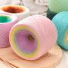 300G Mercerized Cotton Blended Fancy Cake Thread Handmade Diy Knitted Hook Shawl Coat Scarf Thread