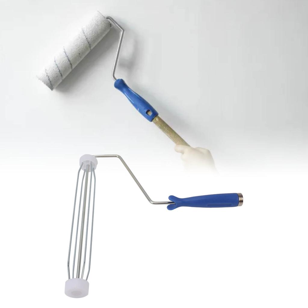 Roller Frame Ergonomic Handle High Strength Easy Control Paint Roller Frame for Dust Roller