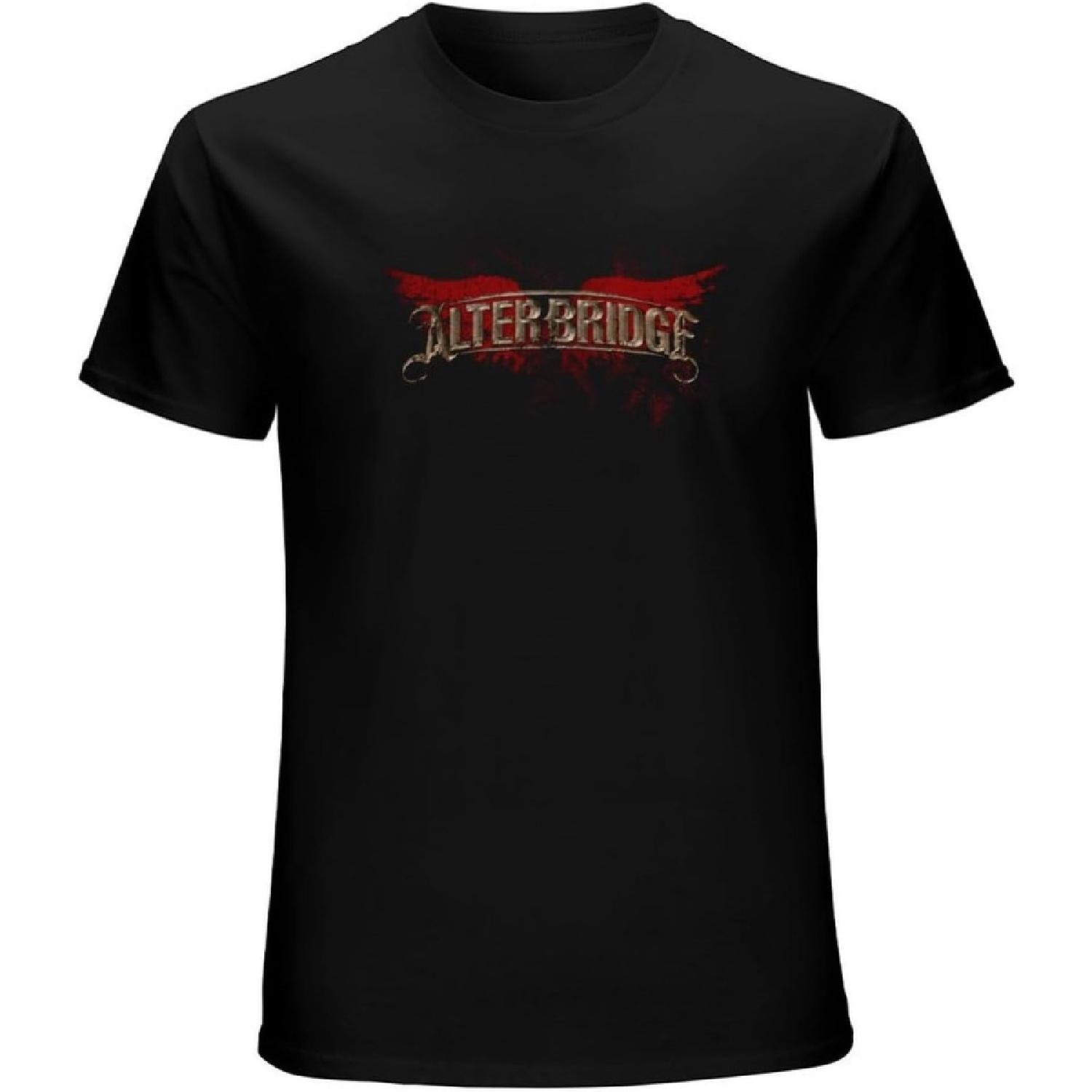 I‘M FASHION Men s T Shirt Alter Bridge Logo 1 T Shirt Rock T-Shirt Shirt Short Sleeves XXXXXL разноцветный