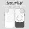 For iPhone 14/13 Case Compatible with MagSafe Color Splicing IMD TPU+PET+PC Mobile Cover